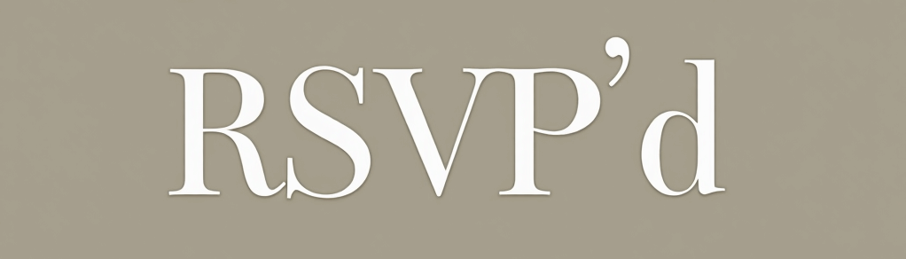 RSVPd